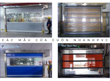 CỬA CUỐN ĐÓNG MỞ NHANH - CỬA CUỐN PVC CHO NHÀ XƯỞNG 2024