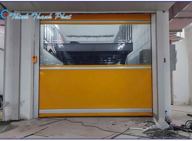 CỬA CUỐN NHANH MÀN NHỰA PVC CÔNG NGHIỆP