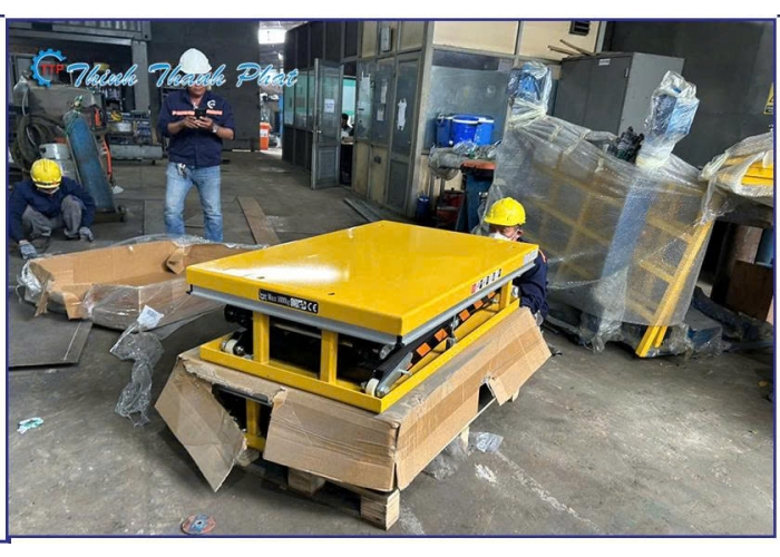 BÀN NÂNG THỦY LỰC MINI CHO XƯỞNG NHỎ