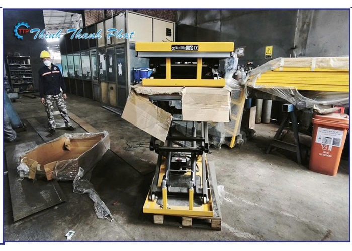BÀN NÂNG THỦY LỰC NHỎ 1 TẤN, 2 TẤN