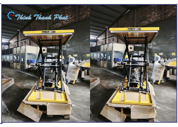 BÀN NÂNG THỦY LỰC NHỎ 1 TẤN, 2 TẤN