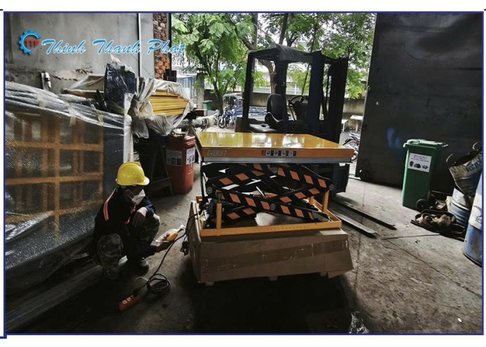 BÀN NÂNG THỦY LỰC MINI CHO XƯỞNG NHỎ